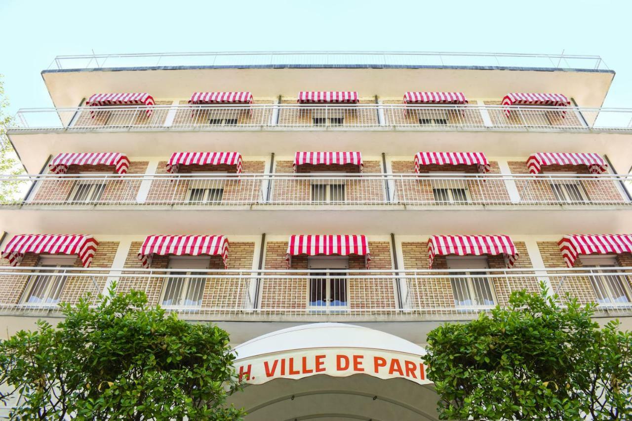Hotel Ville De Paris Riccione Bagian luar foto